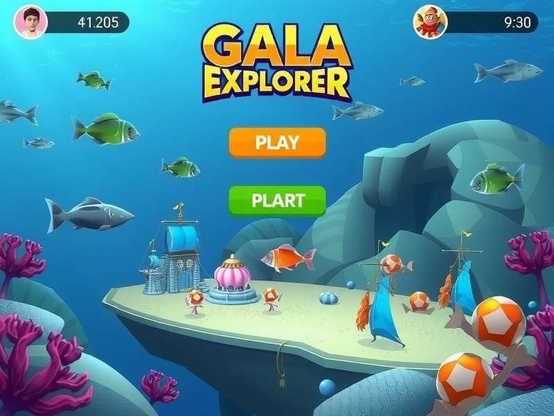 Gala Sea Explorer Game Screenshot